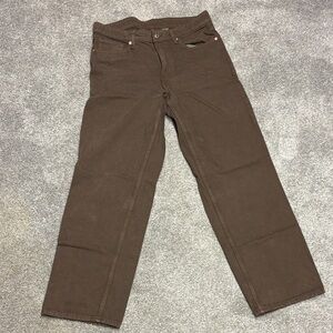 H&M Brown Men’s Straight-Leg Chinos